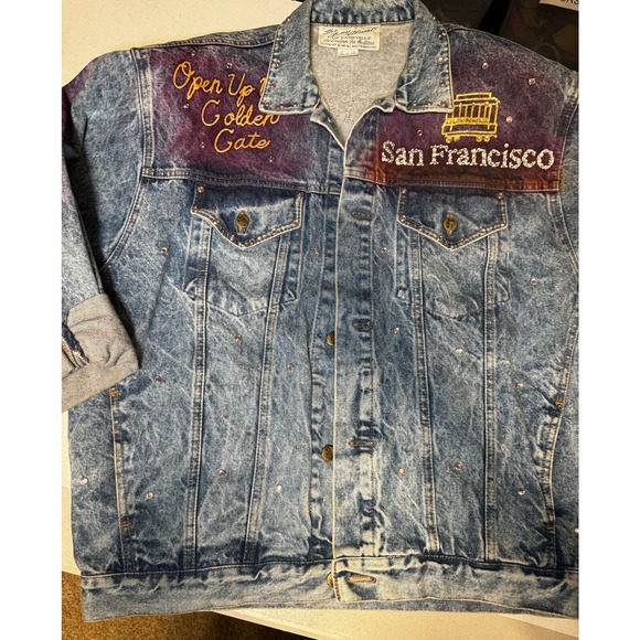 San Francisco Denim Jacket - Multicolor - Picture 3 of 16